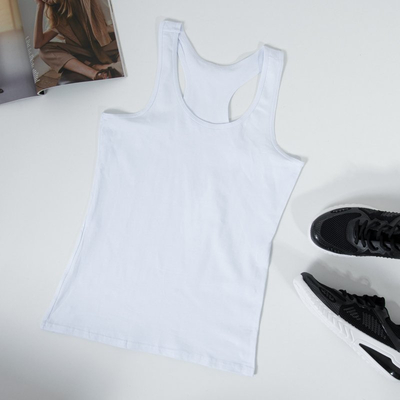 Női fehér ing pánttal - ruházat