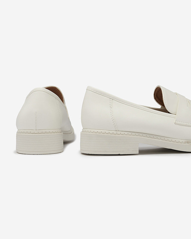 Női mokaszin fehér színben Selenna- Footwear