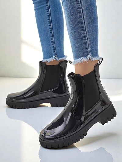 Royalfashion Lakkos női gumicsizma EriEri