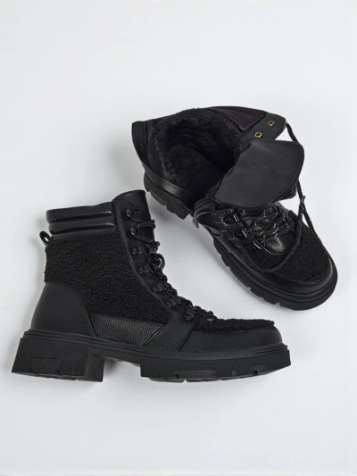 Női Ardella worker bakancsok szőrmével