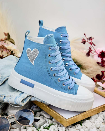 Royalfashion női Tris High Sneakers