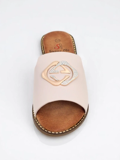 Royalfashion Női lapos talpú papucs Goldie Spark