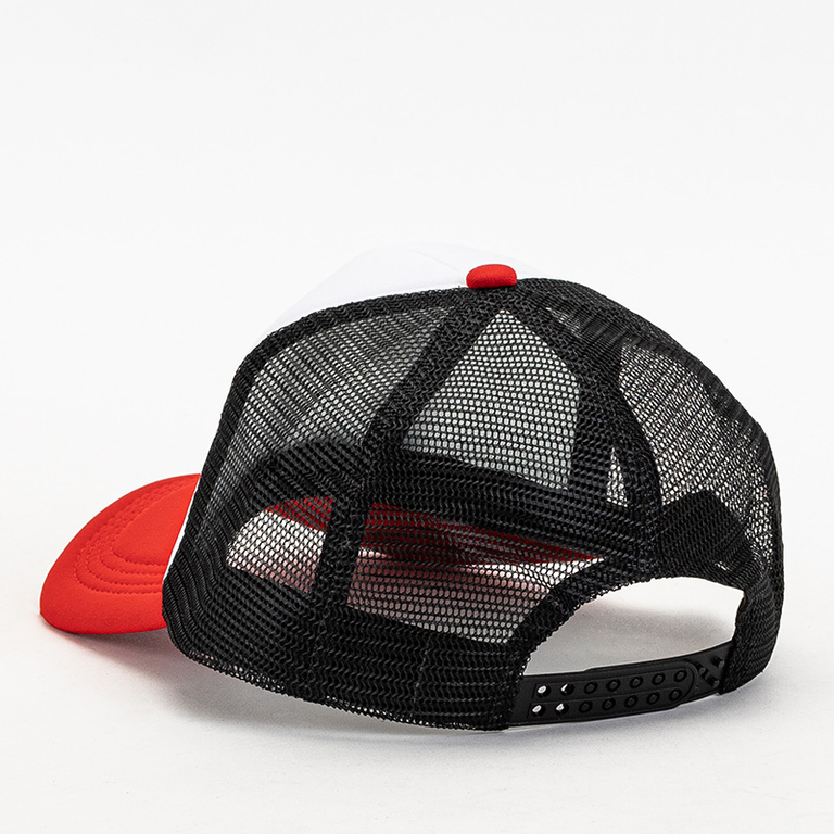 Fehér és piros unisex baseball sapka - Kiegészítők