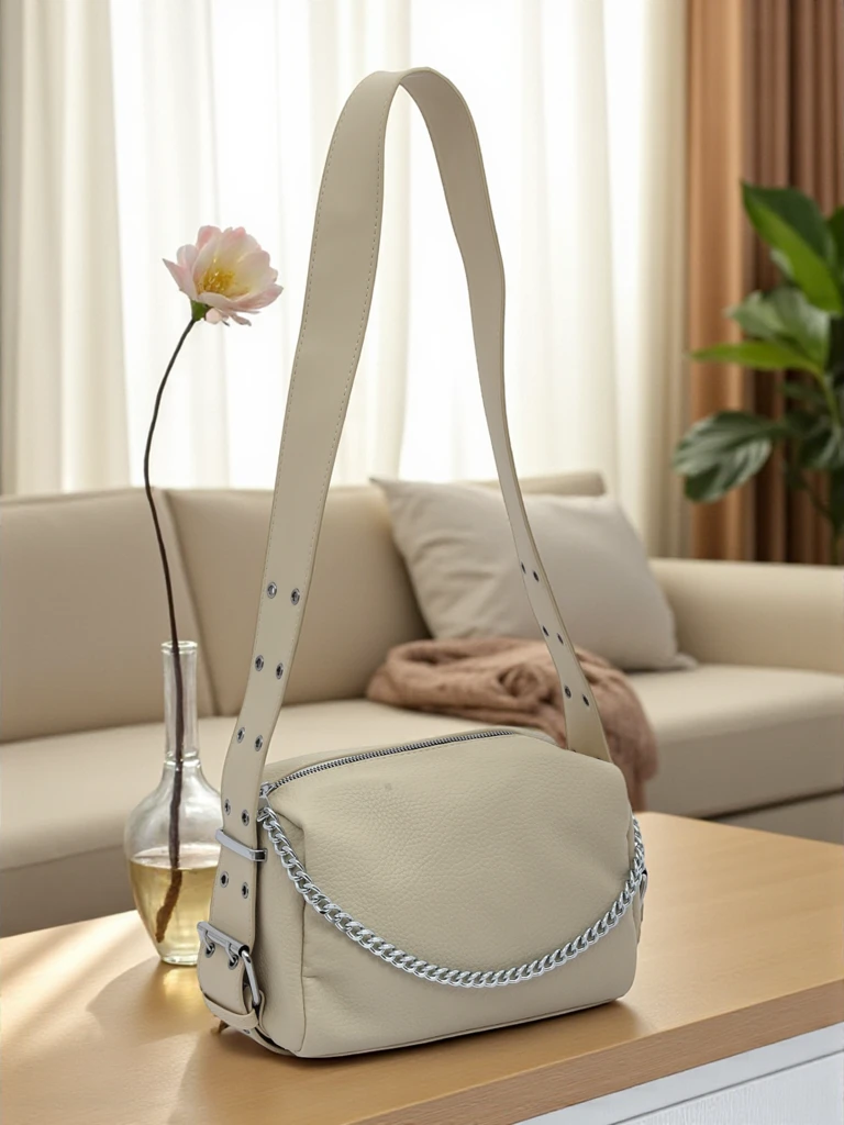 Royalfashion Kisméretű női kézitáska ökobőrből Ivy Grace