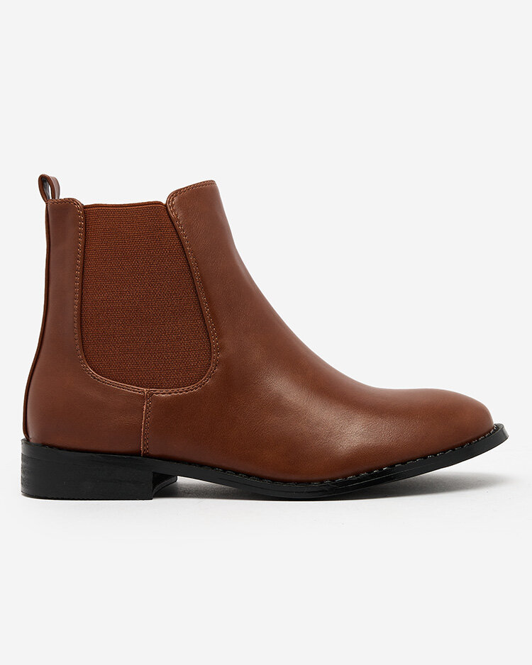 Royalfashion Fekete női csizma a'la sztyblety díszítéssel Ederte