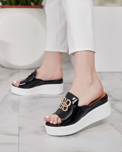 Royalfashion Lakkozott női flip-flop a Sailla oldalon