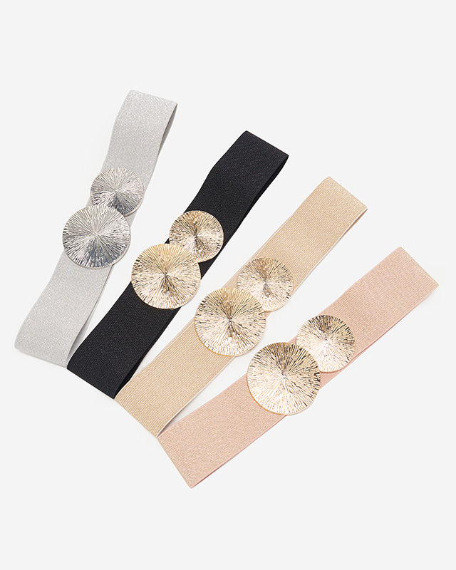 Női arany csillogó széles öv - Kiegészítők