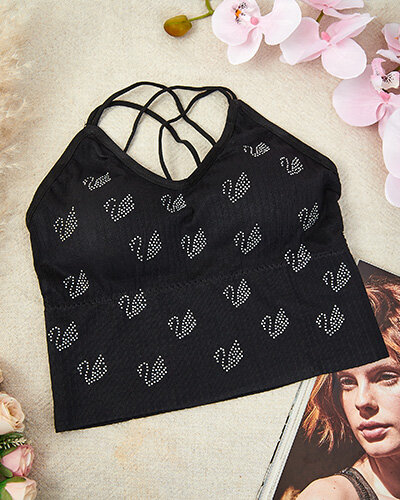 Royalfashion Női sportmelltartó cirkofrizura