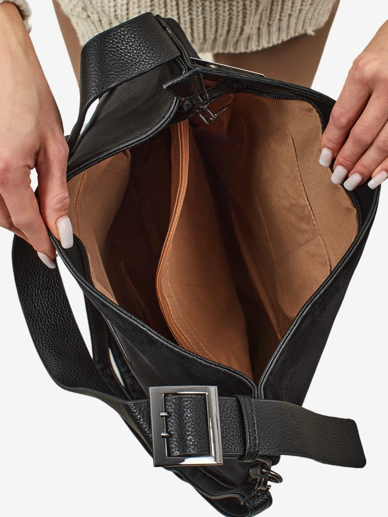 Donenn női shopper táska öko-velúrból