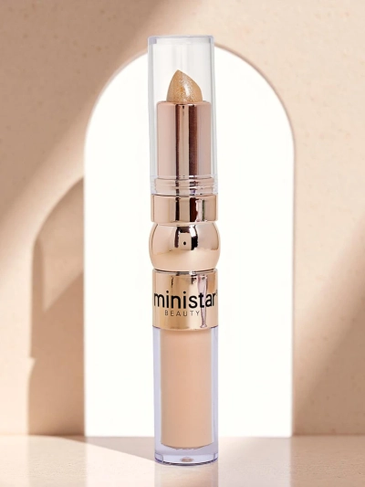 Stift highlighter és folyékony korrektor arcra 2 az 1-ben Golden Biscut