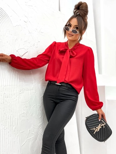 Royalfashion Női blúz masnival