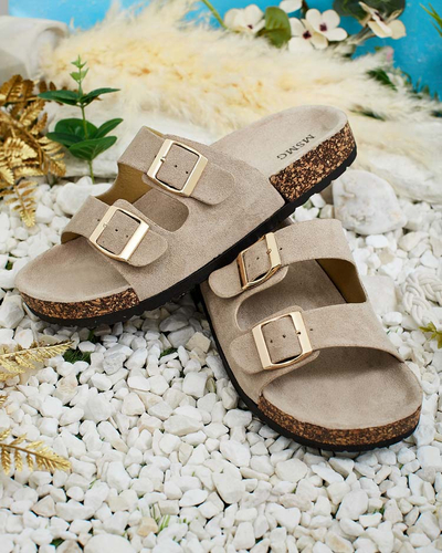 Royalfashion Női flip-flopok csattal Foumy