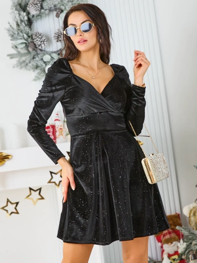 Royalfashion Női ruha strasszokkal