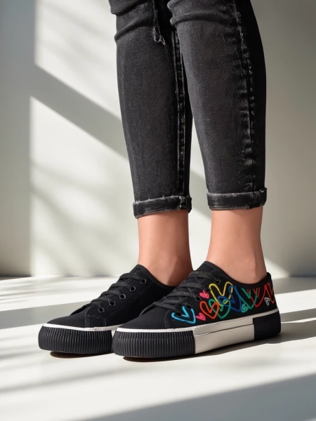 Royalfashion Női sneakers nyomattal Sercess