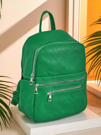 AURELIA Verde női hátizsák öko bőr A4 Królewska Moda