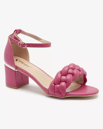 Fuchsia női posztószandál Marines - Lábbeli
