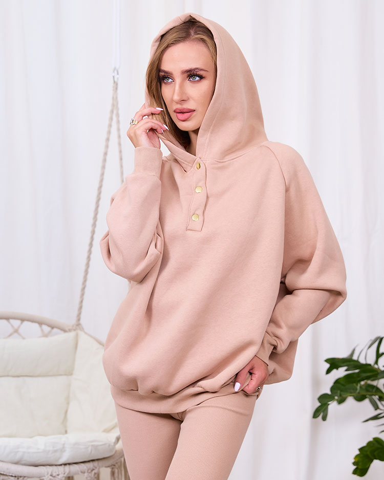 Royalfashion Világosbarna női 3 részes szett