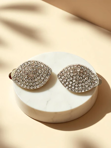 Royalfashion Klipszes női fülbevaló cirkóniával