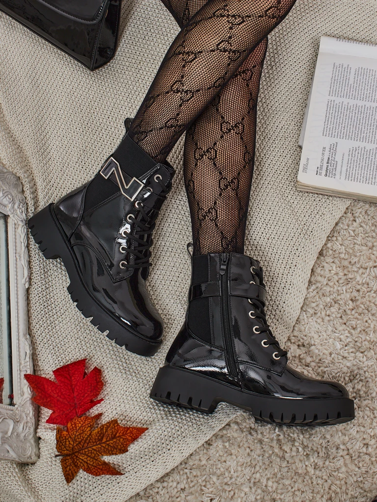 Royalfashion Damskie botki typu workery Milloze