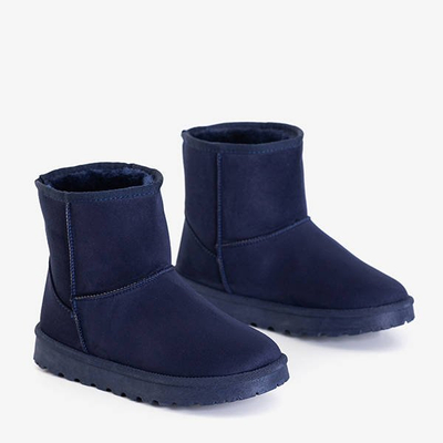 Női sötétkék szigetelt hócsizma a Talitól - Cipő