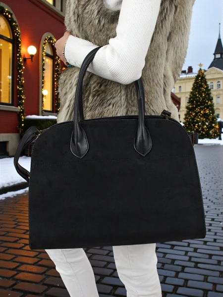 Dorelle női shopper táska, öko-velúr