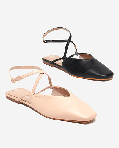 OUTLET Nude balerina szandál Talio - Lábbeli