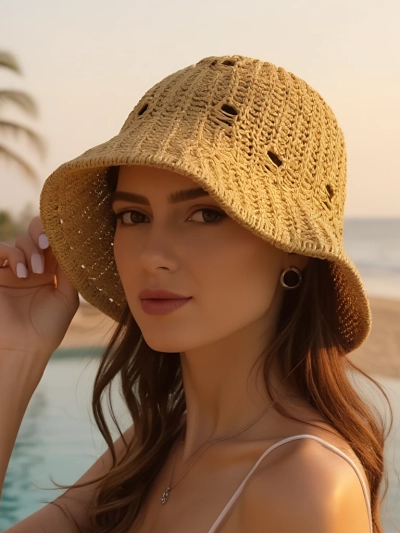 Royalfashion Női nyári kalap Sunny Bucket