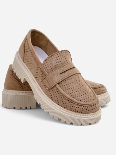 Royalfashion Női öko-suede mokaszin Dunes