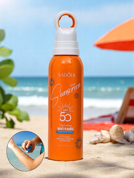 Sadoer Naptejszpray 50 SPF 12 ÓRÁS VÉDELEM