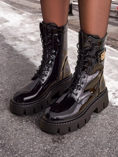 Royalfashion Női munkaruha bokacsizma Milloze