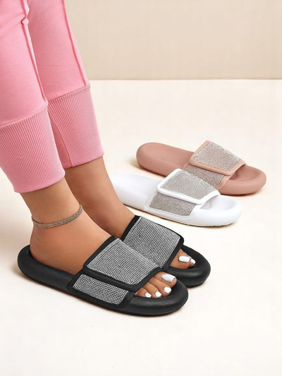 Royalfashion Női lapos talpú papucs Sparkle Step
