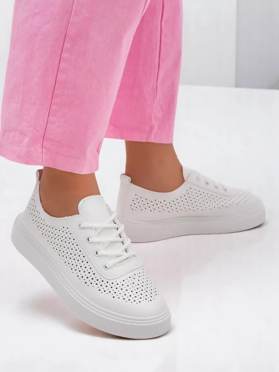 Royalfashion Női Ażurowe Sportos Fűzős Cipő Adette