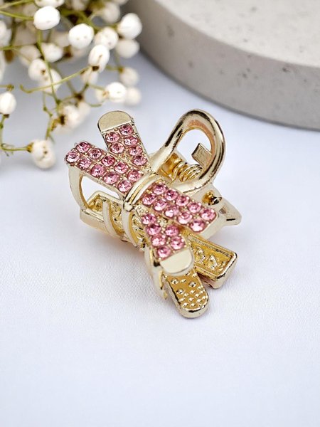 Royalfashion Hajcsat strasszokkal Aranycsat