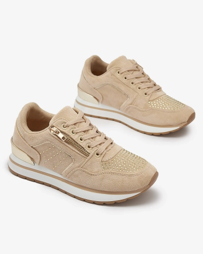 Női sportcipő világosbarna színben Vlindere - Lábbeli