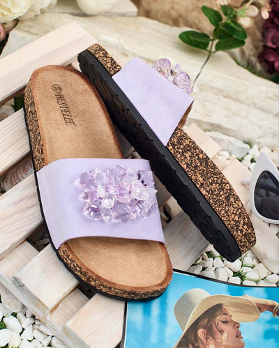 Royalfashion Női Villo strasszos flip-flop
