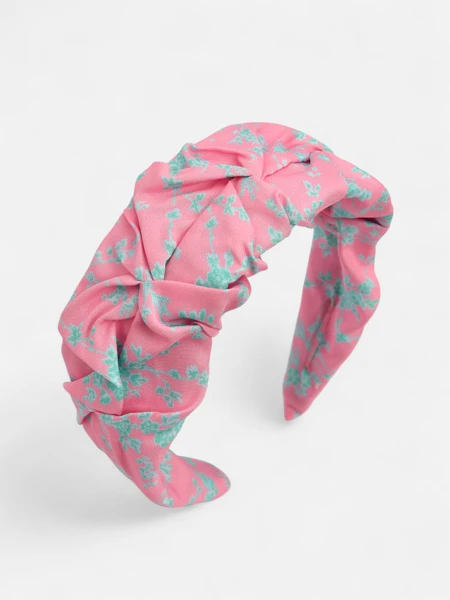 Royalfashion Hajpánt ráncolással és nyomattal