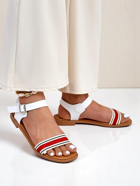 Királyi divat női lapos talpú szandálok Naya