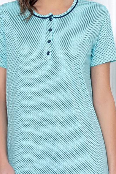 Royalfashion Női pöttyös hálóing