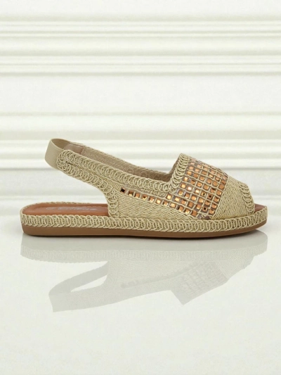 Női espadrille szandál strasszokkal Belle Sparkle