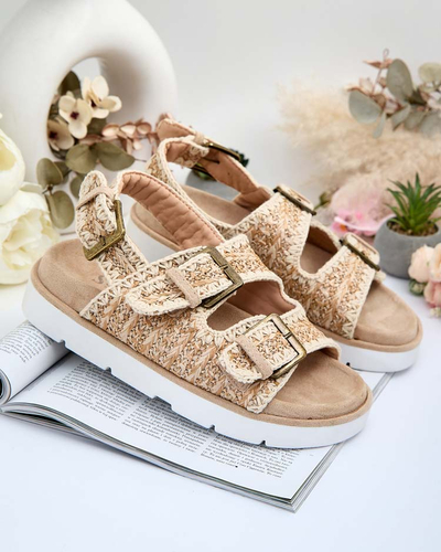 Royalfashion Női Lunnay eko velúr szandál