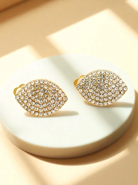 Royalfashion Női klipszes fülbevaló cirkóniával