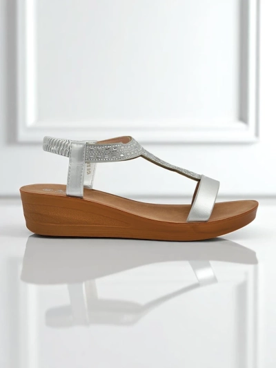 Royalfashion női ékes szandál cirkóniákkal Agaya