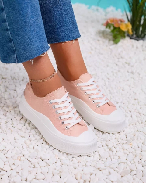 Royalfashion Pink Luceri platform sportcipő