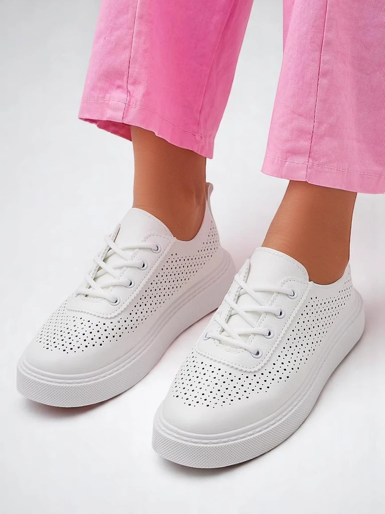 Royalfashion Női Ażurowe Sportos Fűzős Cipő Adette