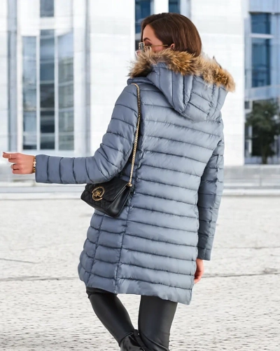 Royalfashion Női steppelt téli dzseki