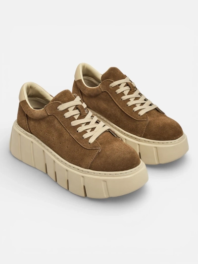 Eller sportos női sneakerek természetes bőrből