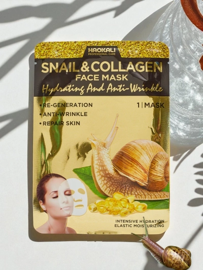 HydraVenus Collagen Snail Mask – intenzív hidratálás és bőrregenerálás