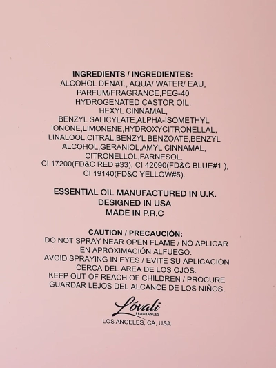 Inspired eau de parfum nőknek Beauty Pink Rose