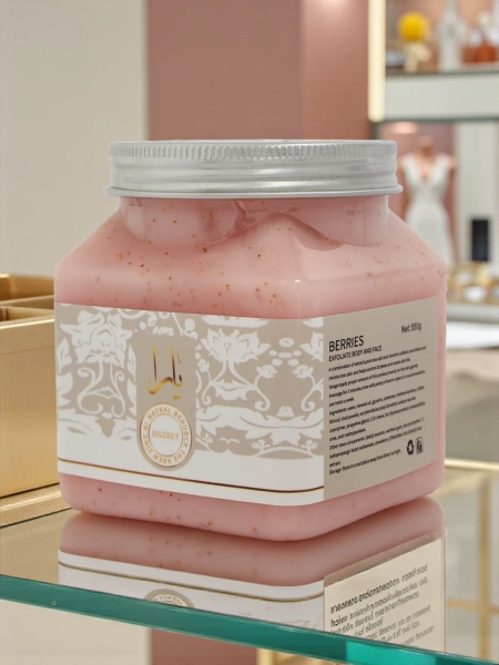 Drobnoziarnisty peeling do twarzy i ciała Berries