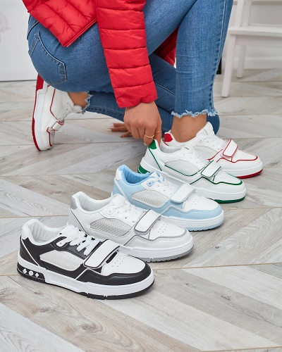 Női sportcipő fehér-szürke színben Xirrat- Footwear